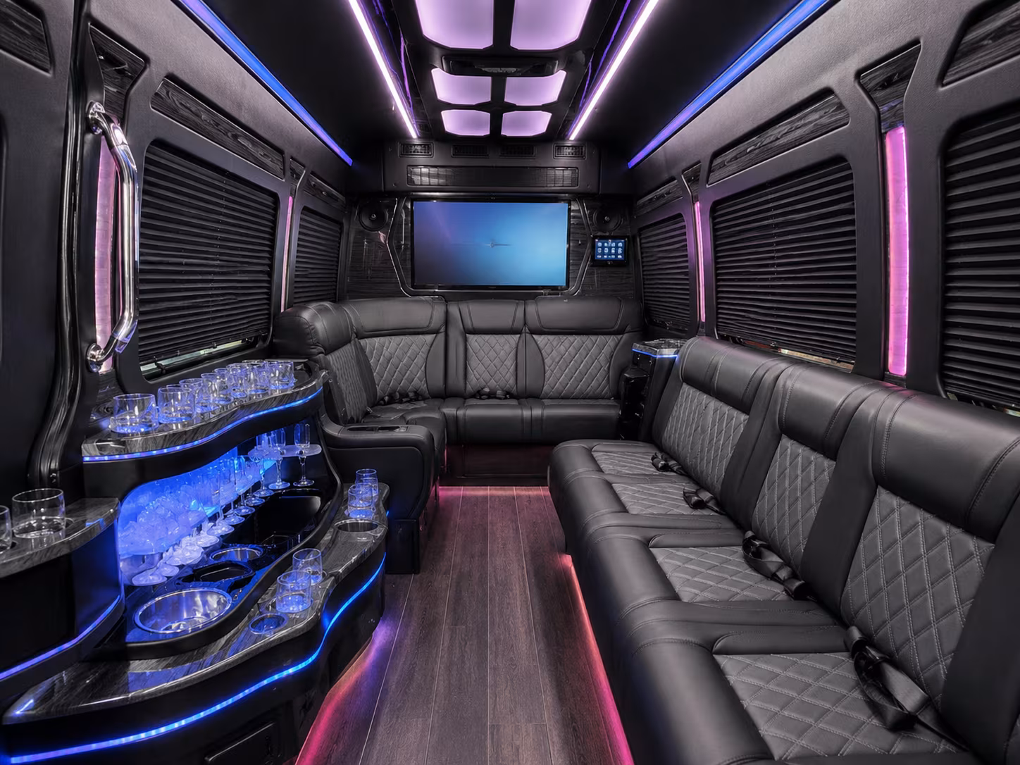 bus rentals for wine festival groups in fort lauderdale and broward county