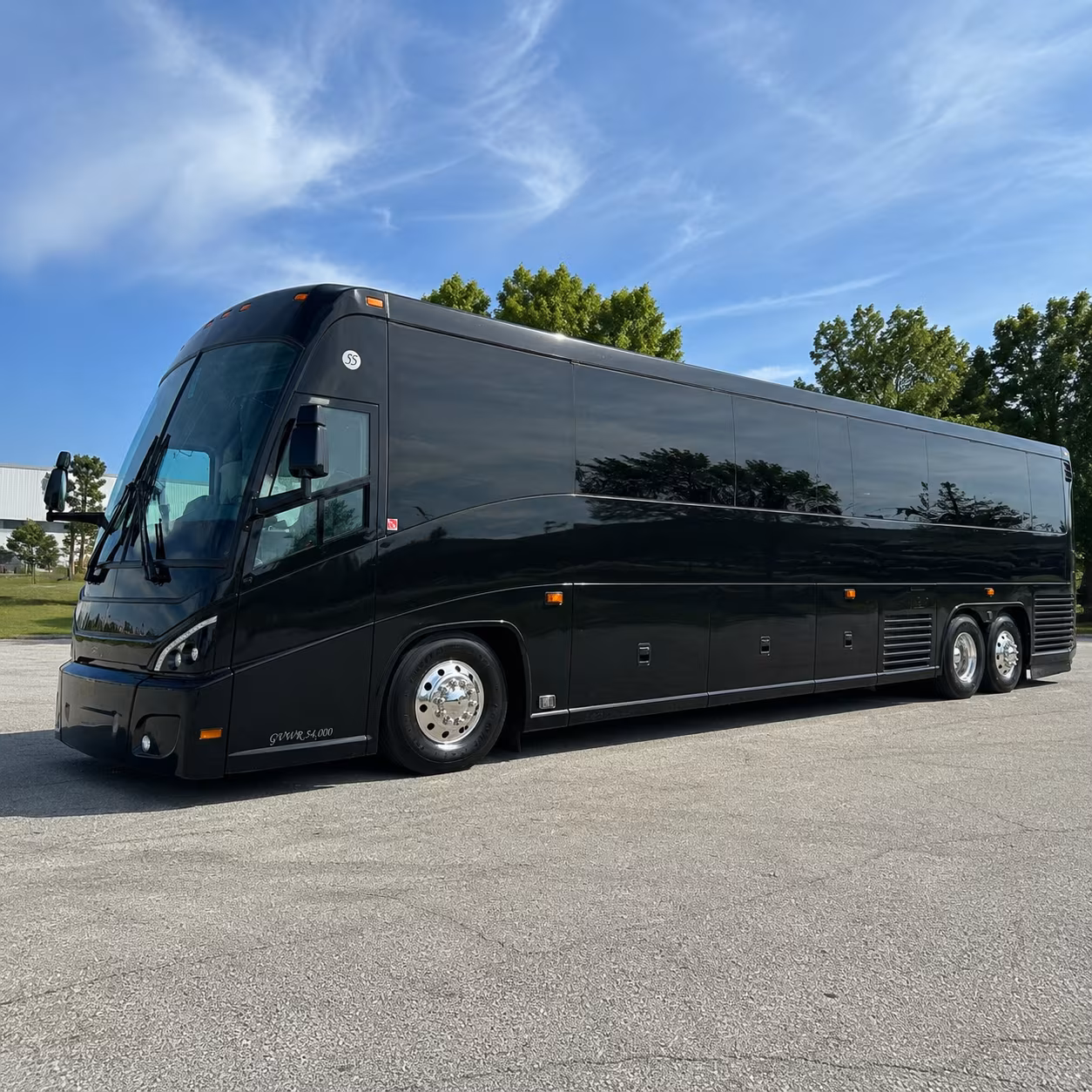 fort lauderdale 56 passenger charter bus