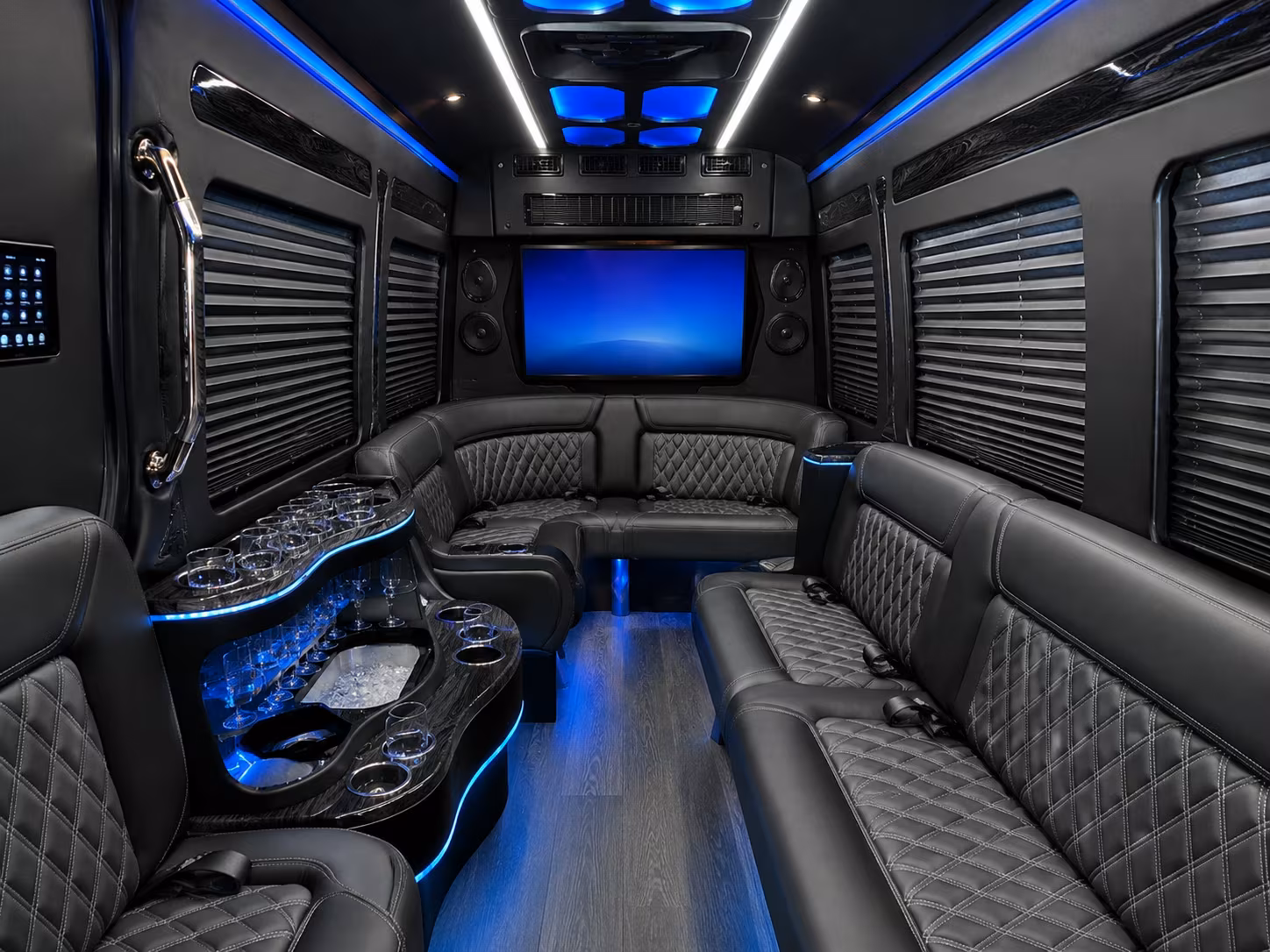 sprinter vans and minibuses for fort lauderdale bridal party transportation